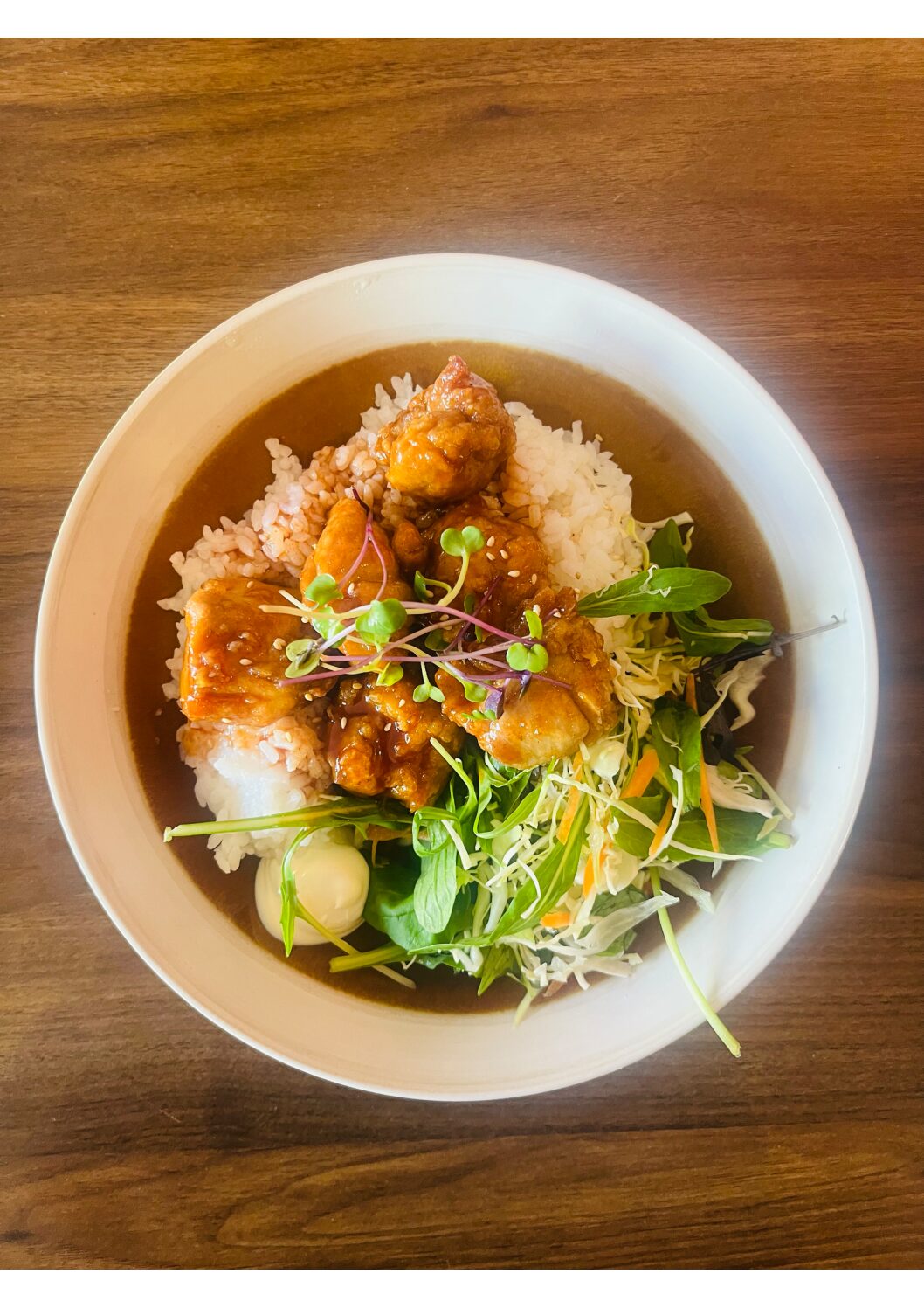 Sweet Spicy Chicken Donburi